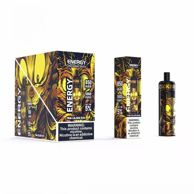 KK Energy 5000 Puff Rechargeable Mesh Coil Disposable Vape 4