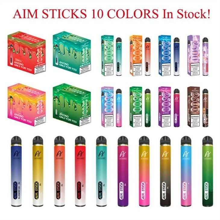 AiM Stick 2500 Puffs Electronic Cigarette Vape μιας χρήσης