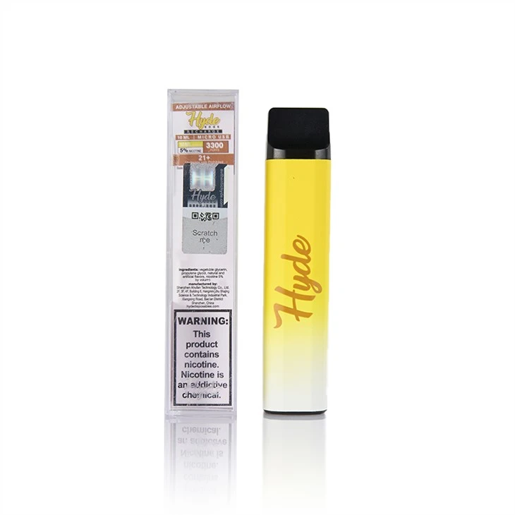 Στυλό ατμού Hyde 3300 Puffs Recharge