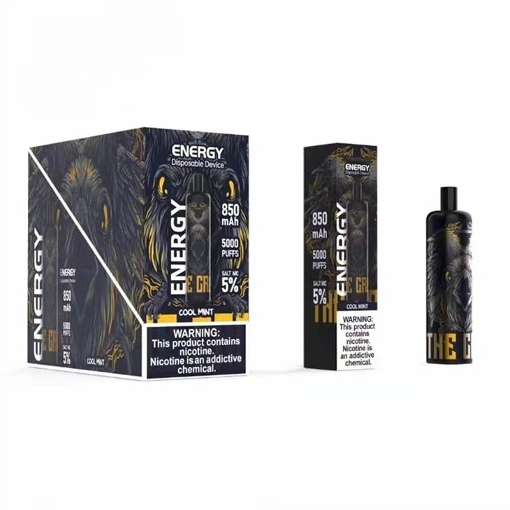 KK Energy 5000 Puff Rechargeable Mesh Coil Disposable Vape 5