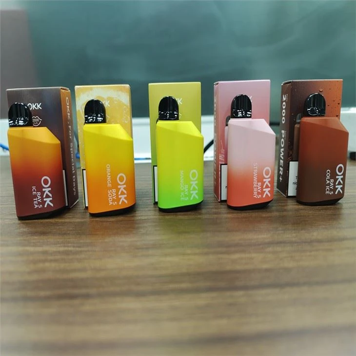 OKK RAY5 2000 Puffs Electronic Cigarette Vape μιας χρήσης