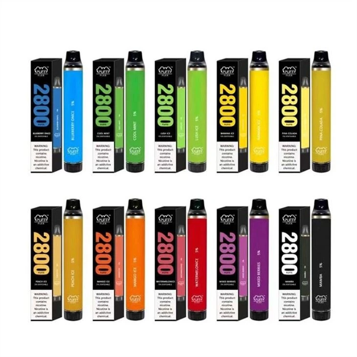 Ηλεκτρονικό τσιγάρο μιας χρήσης Puff Flex 2800 Bars
