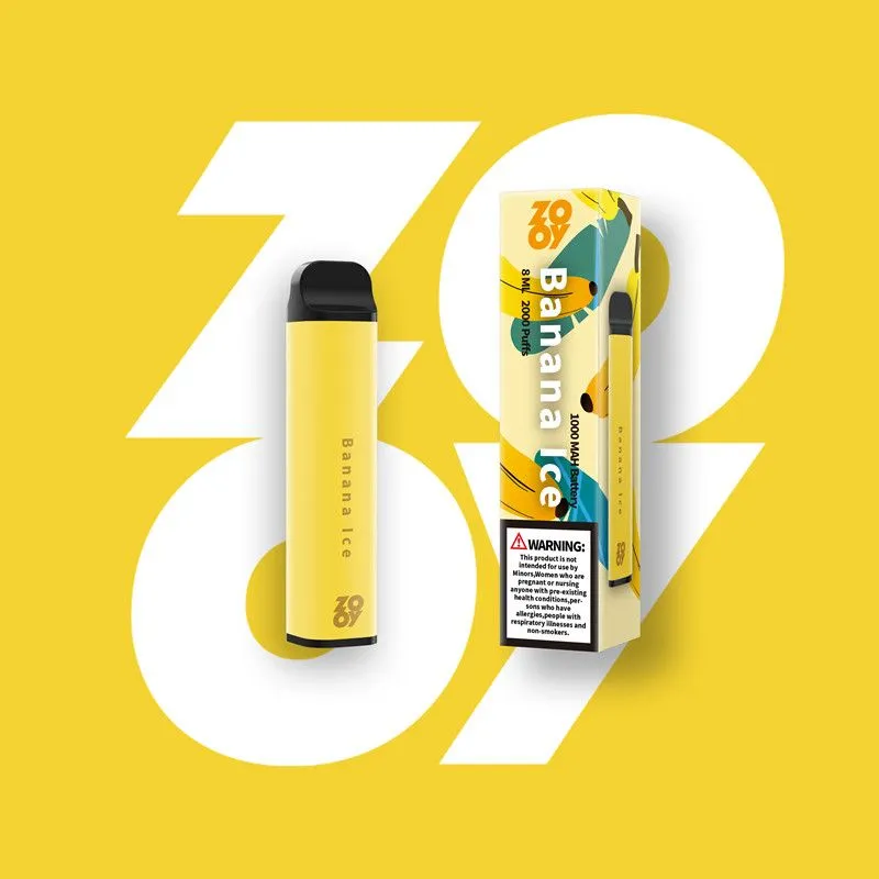 Zooy 2000 ρουφηξιές μίας χρήσης τσιγάρο Ε