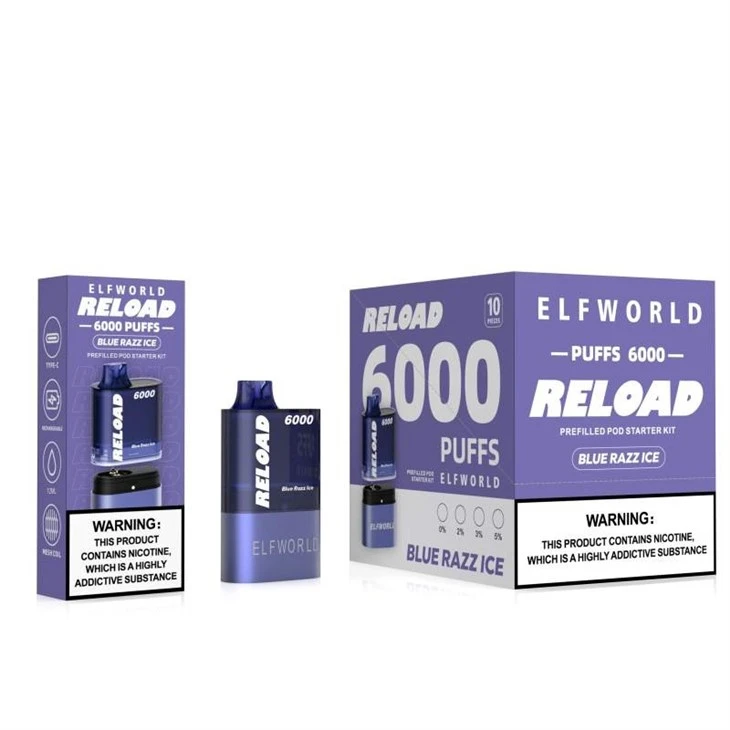 ELFWORLD RELOAD  6000 PUFFS