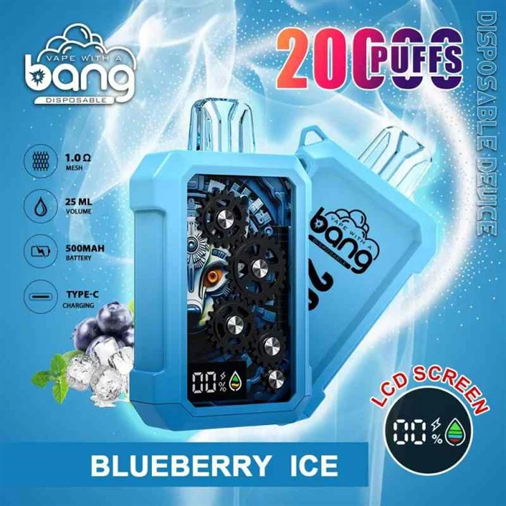 Έγχρωμη οθόνη Bang 20000 Puffs