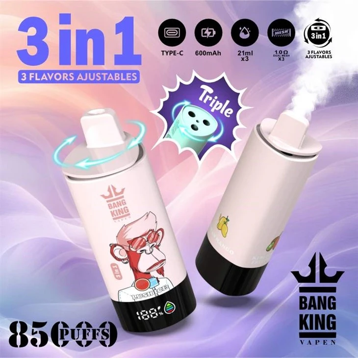 Bang King Vapen 85000 τριπλή γεύση