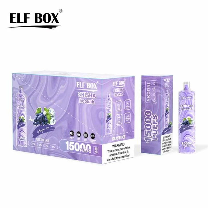 ELF BOX Shisha Ναργιλές 15000 Ριπές