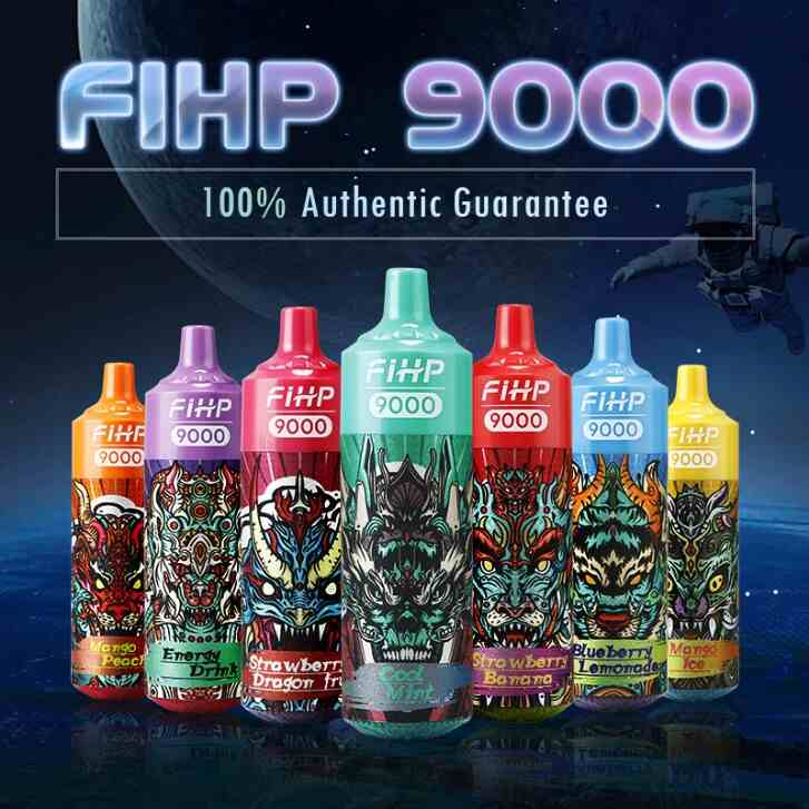 Ατμιστής μίας χρήσης FIHP Tornado 9000 Puffs