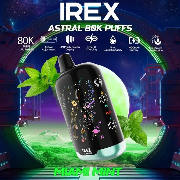 IREX Astral 80K Puffs Vape manufacturers