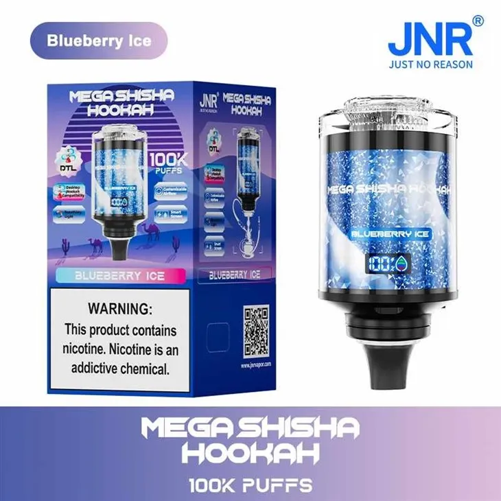 9-Blueberry-Ice_Mega Shisha Hookah 100K