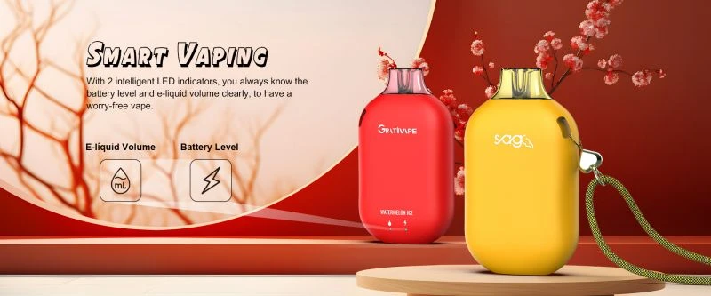 Grativape Boom 9000 vape puffs