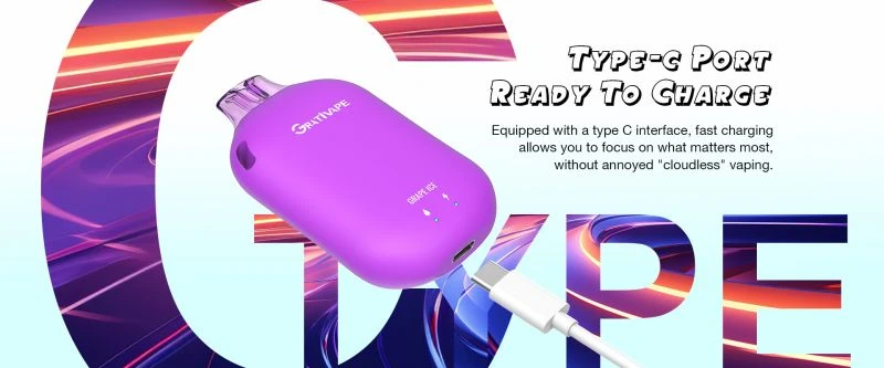 Grativape Boom 9000 vapes puff