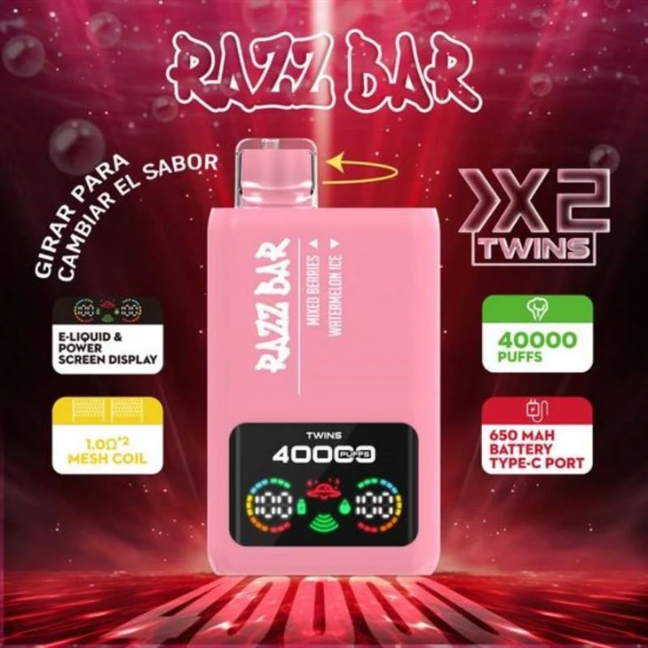 RAZZ BAR 40K Διπλή Γεύση