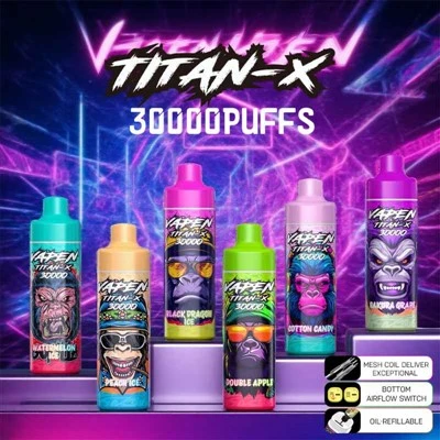 Vapen Titan x 30k ρουφηξίες