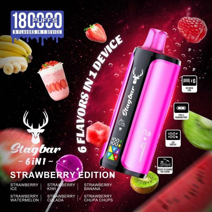 StagBar 180000 6in1 Puffs factory