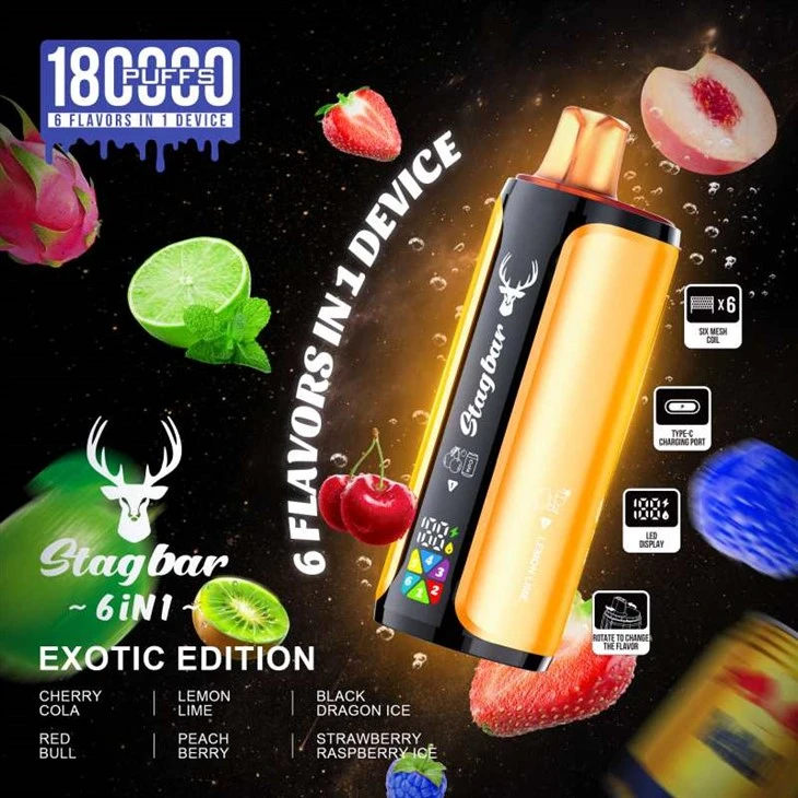 StagBar 180000 6σε 1 Puffs