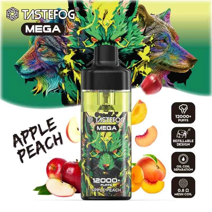 TASTEFOG MEGA 12000 Με Razz Bar