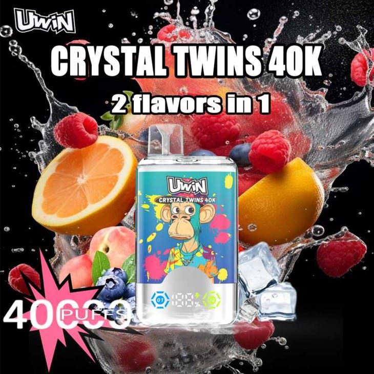 Uwin Crystal Twins 40000 Puffs