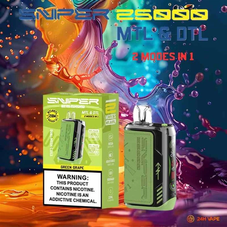 VAPMOD SNIPER 25000 Ριπές