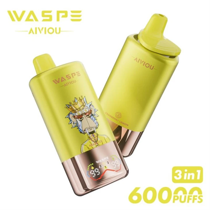 Waspe Aiviou 60000 Puffs 3 σε 1 3 γεύση Vape