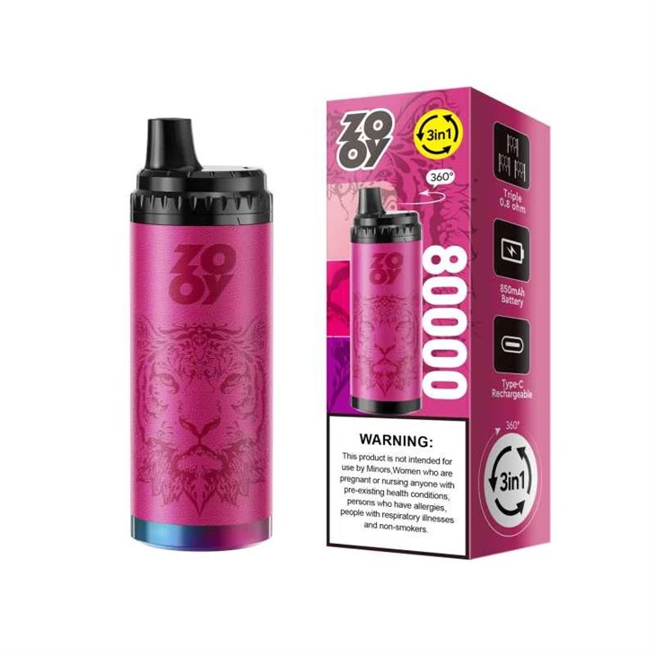 Zooy King 3 σε 1 80000 puffs